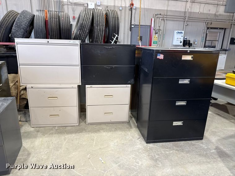 image for item ND9535 (6) file cabinets