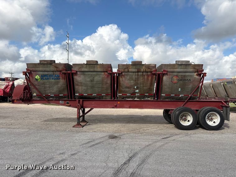 image for item EA7257 1988 Killebrew fertilizer delivery trailer