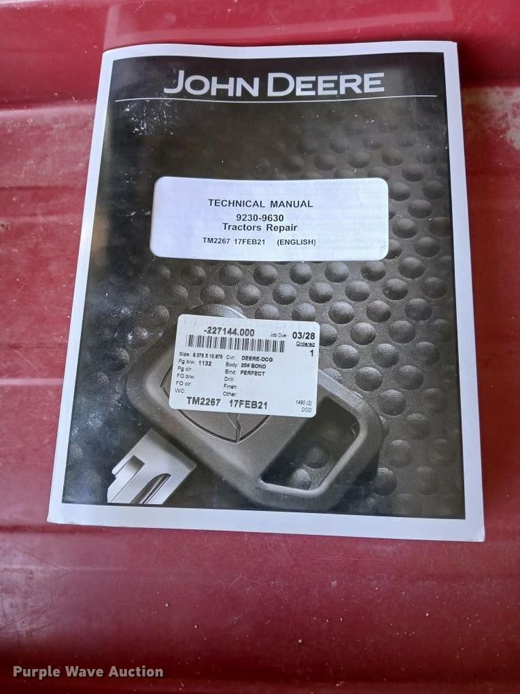 image for item ED0141 2008 John Deere 9430 4WD tractor