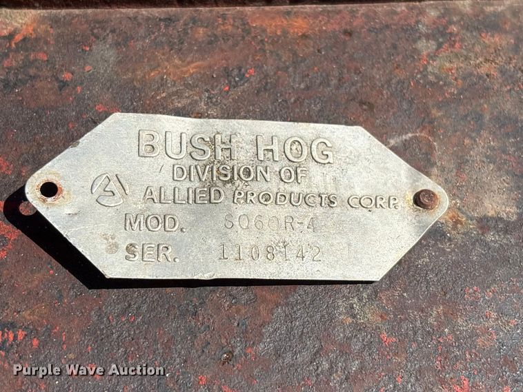 image for item EI5888 Brush Hog S060R-4 rotary mower