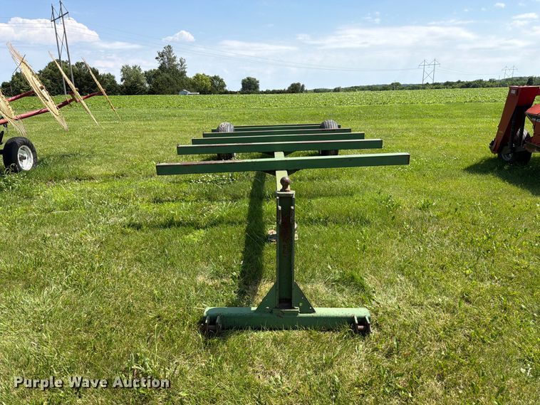 image for item EN0321 John Deere hay bale trailer
