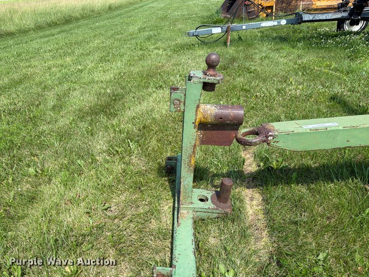 image for item EN0321 John Deere hay bale trailer