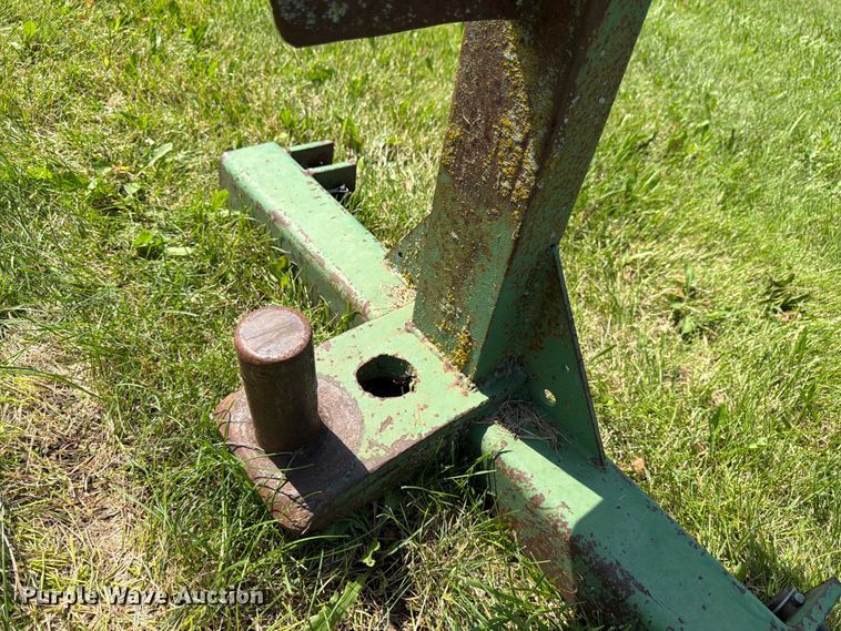 image for item EN0321 John Deere hay bale trailer