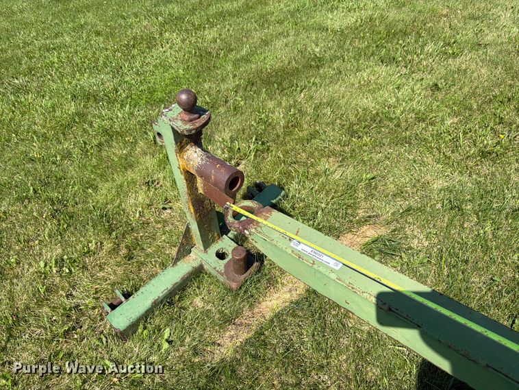 image for item EN0321 John Deere hay bale trailer