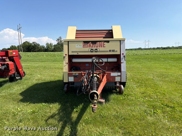 image for item EN0323 Krone KR160 round baler