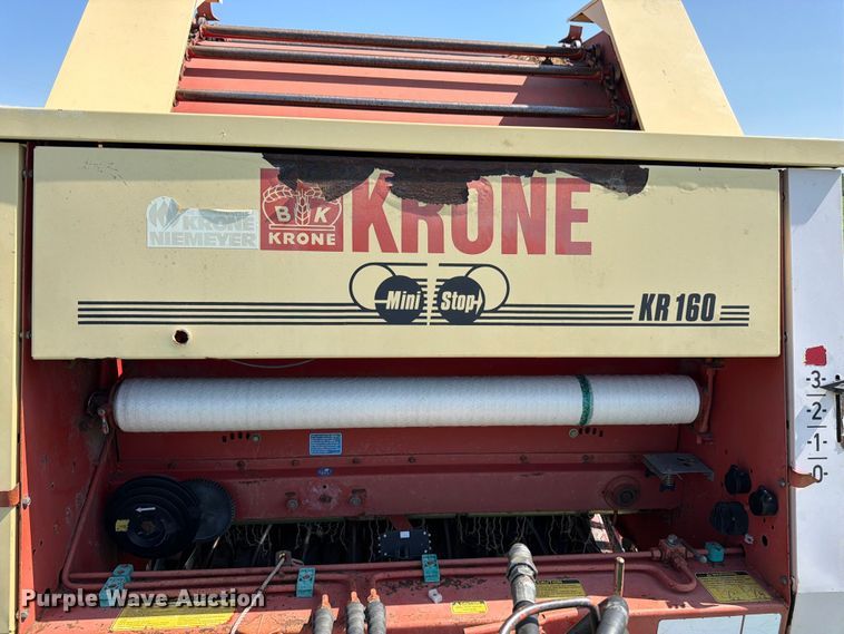 image for item EN0323 Krone KR160 round baler