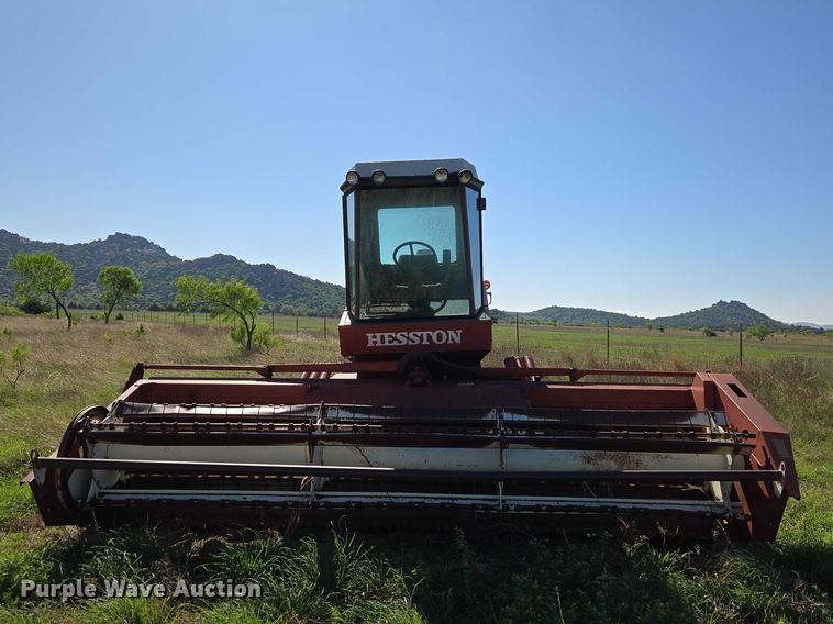 image for item ET5095 Hesston 6550 swather / windrower