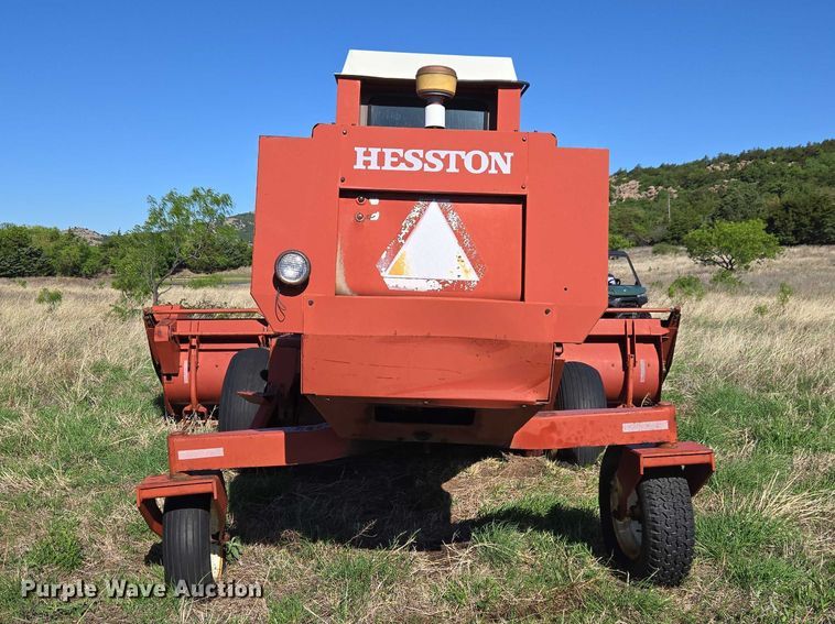 image for item ET5095 Hesston 6550 swather / windrower