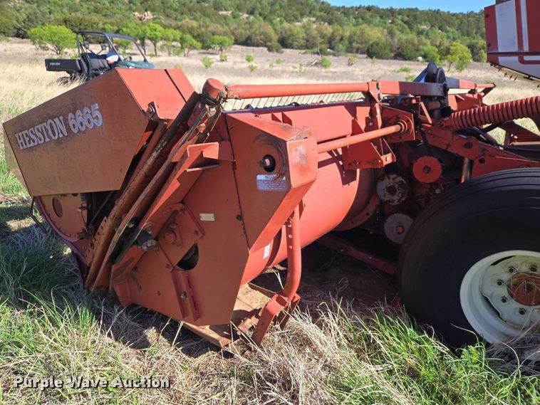 image for item ET5095 Hesston 6550 swather / windrower