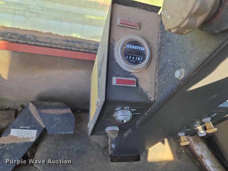 image for item ET5095 Hesston 6550 swather / windrower