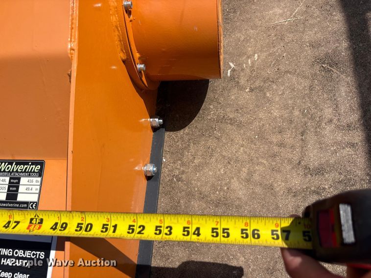 image for item EU5687 2025 Wolverine GCJ-32-48L excavator flail mower