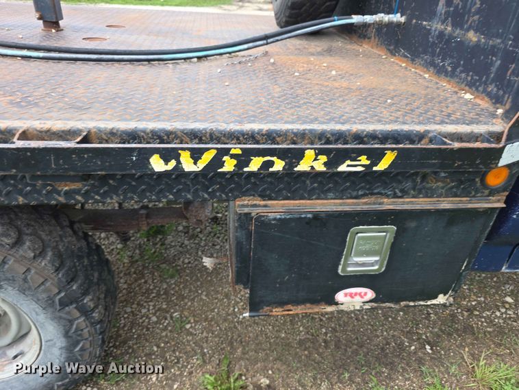 image for item EV2170 1994 Ford F250 XL bale bed pickup truck