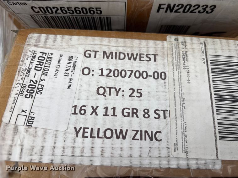 image for item EW0021 (12) pallets of planter parts