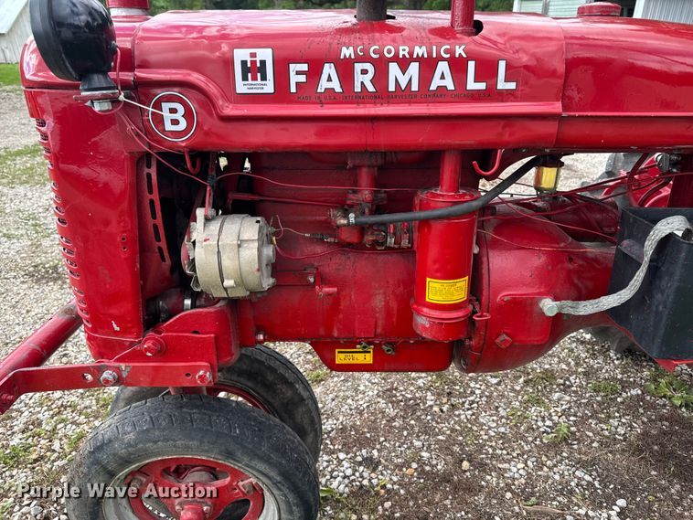 image for item FB5713 1941 Farmall B tractor