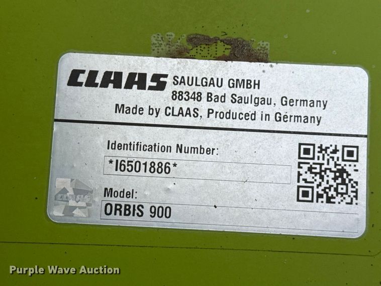 image for item FB6750 Claas Orbis 900 rotary forage head