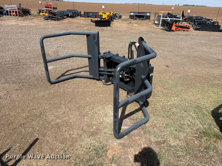 image for item FC2358 2025 Wolverine BSH-12-75D skid steer bale grabber