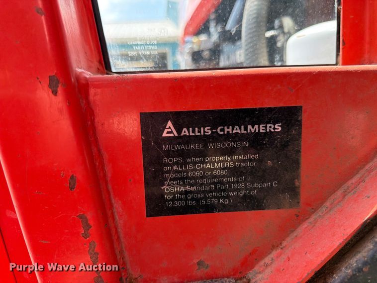 image for item FK3032 1983 Allis-Chalmers 6080 tractor