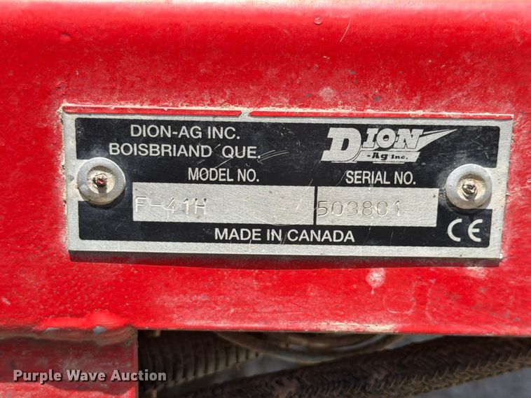 image for item YA3761 2015 Dion F-41H forage harvester