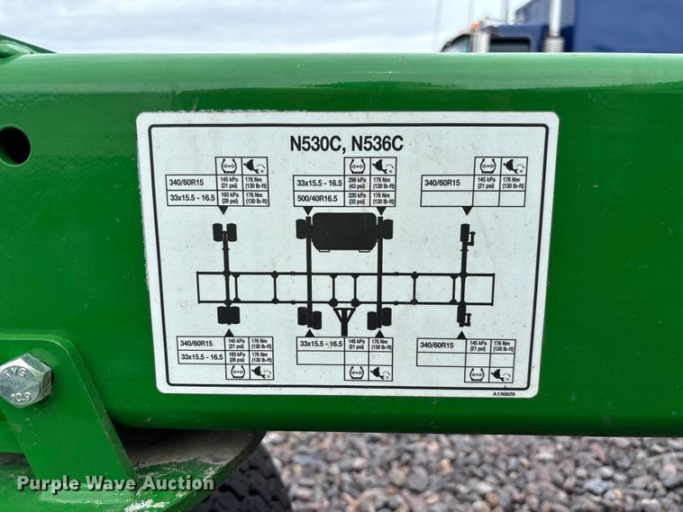 image for item YA3793 2025 John Deere N536C air seeder