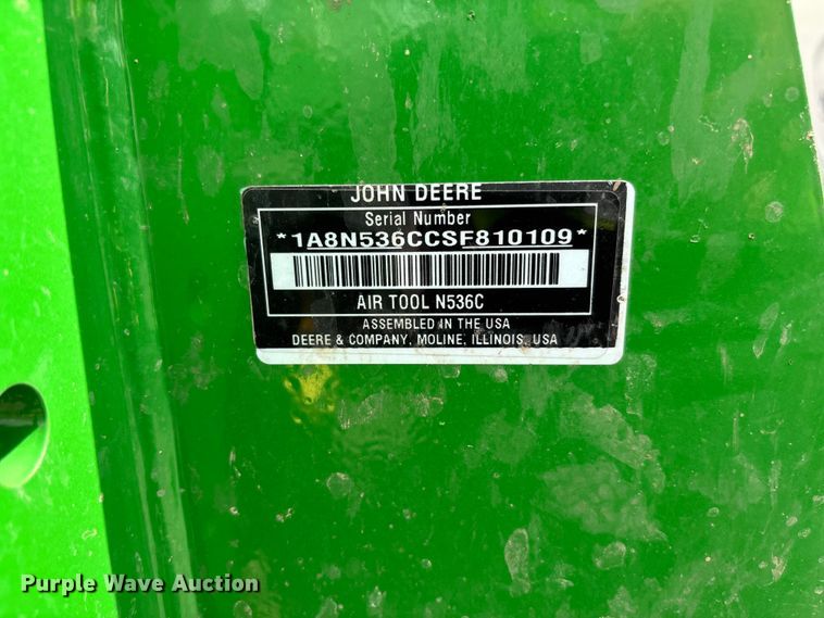 image for item YA3793 2025 John Deere N536C air seeder