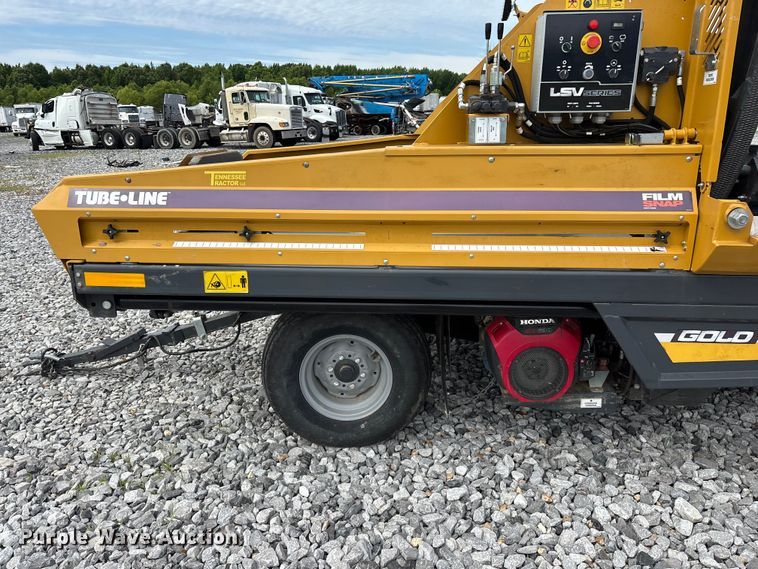 image for item YA3855 2023 Tube-Line TL50LSV Gold  bale wrapper