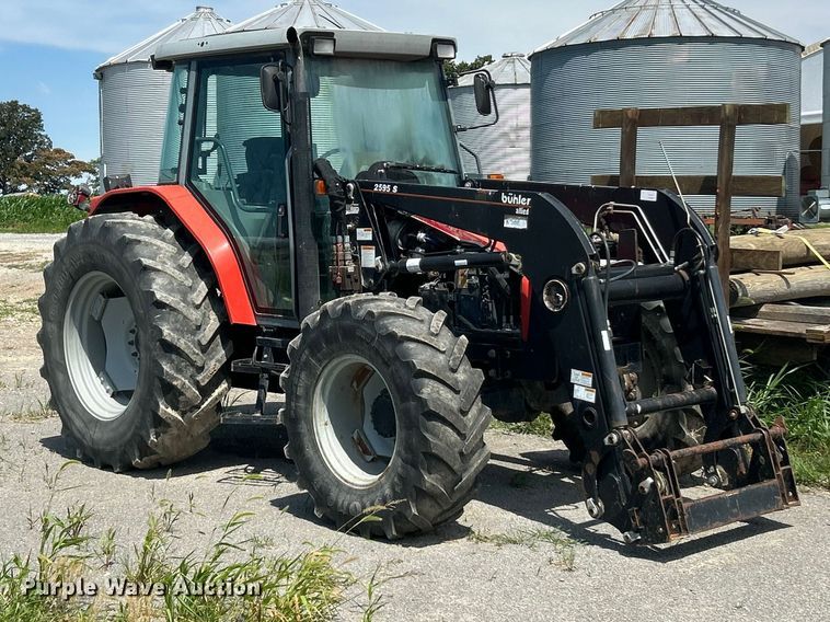 image for item YA3878 2002 Massey Ferguson 4355 MFWD tractor
