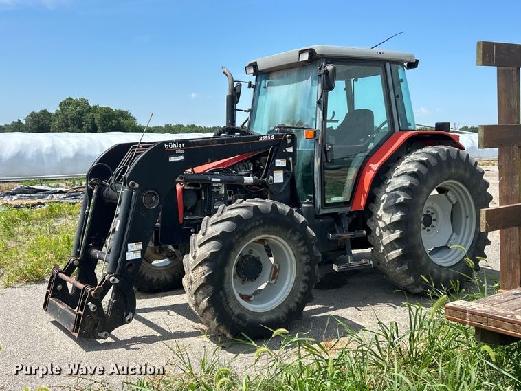 image for item YA3878 2002 Massey Ferguson 4355 MFWD tractor