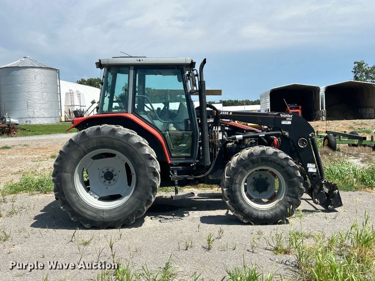 image for item YA3878 2002 Massey Ferguson 4355 MFWD tractor