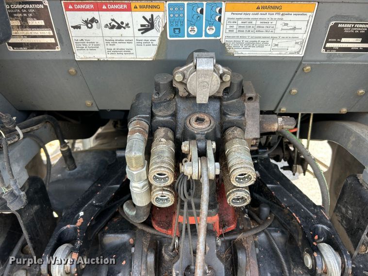image for item YA3878 2002 Massey Ferguson 4355 MFWD tractor