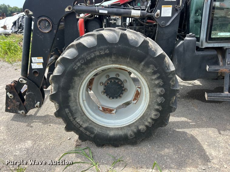 image for item YA3878 2002 Massey Ferguson 4355 MFWD tractor
