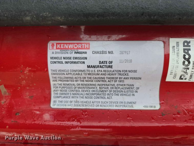 image for item DP8967 2019 Kenworth T680 semi truck
