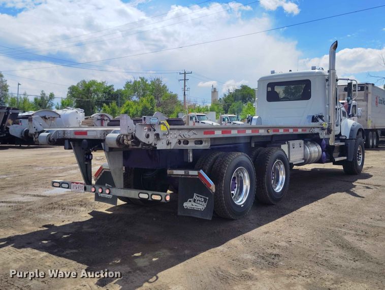 image for item ED0127 2023 Mack Granite roll-off container truck