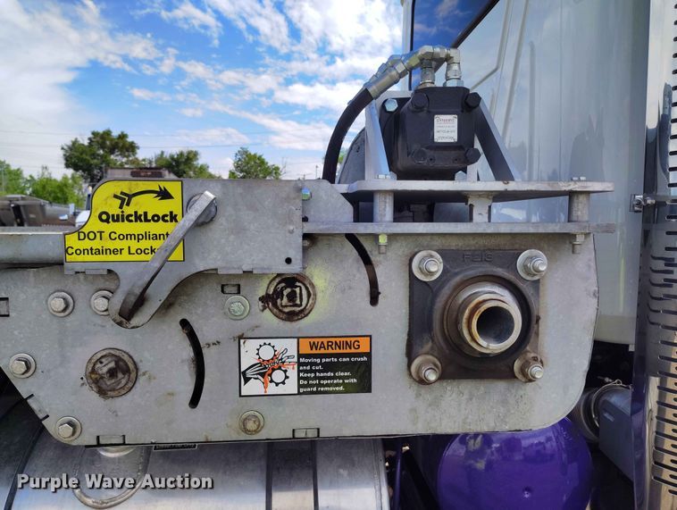 image for item ED0127 2023 Mack Granite roll-off container truck