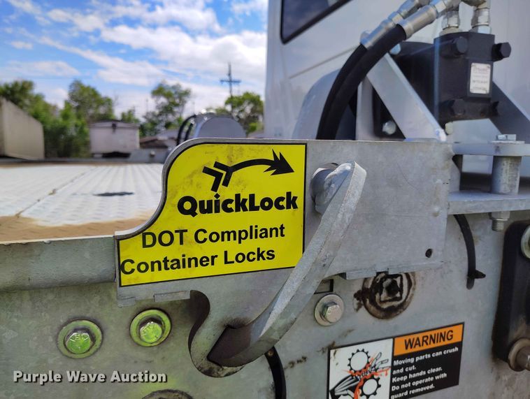 image for item ED0127 2023 Mack Granite roll-off container truck
