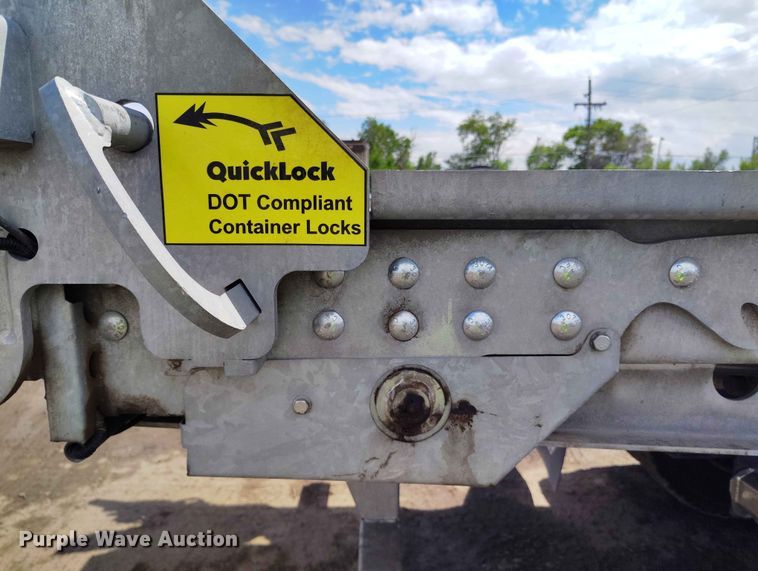 image for item ED0127 2023 Mack Granite roll-off container truck