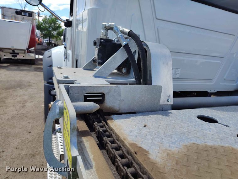 image for item ED0127 2023 Mack Granite roll-off container truck