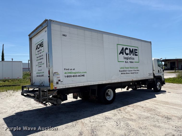 image for item EF1225 2022 Isuzu FTR box truck
