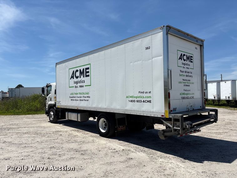 image for item EF1225 2022 Isuzu FTR box truck