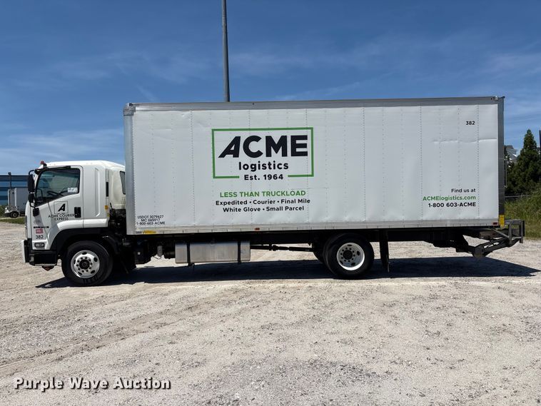 image for item EF1225 2022 Isuzu FTR box truck