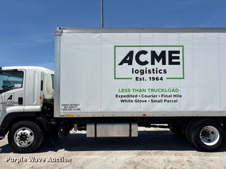 image for item EF1225 2022 Isuzu FTR box truck