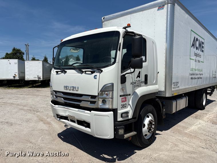 image for item EF1225 2022 Isuzu FTR box truck