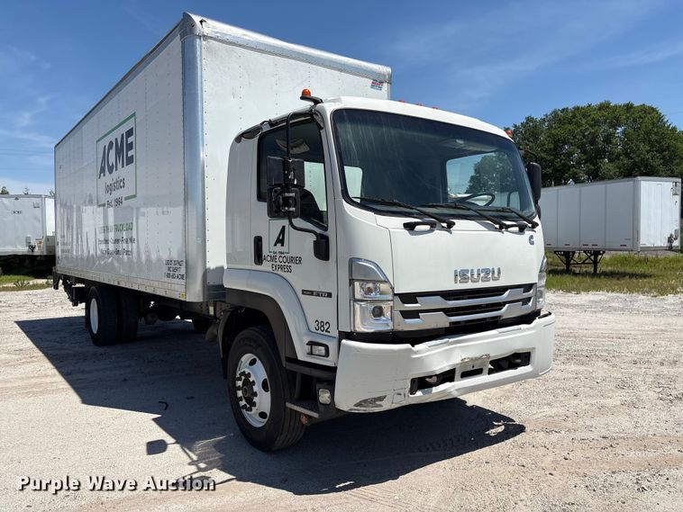 image for item EF1225 2022 Isuzu FTR box truck