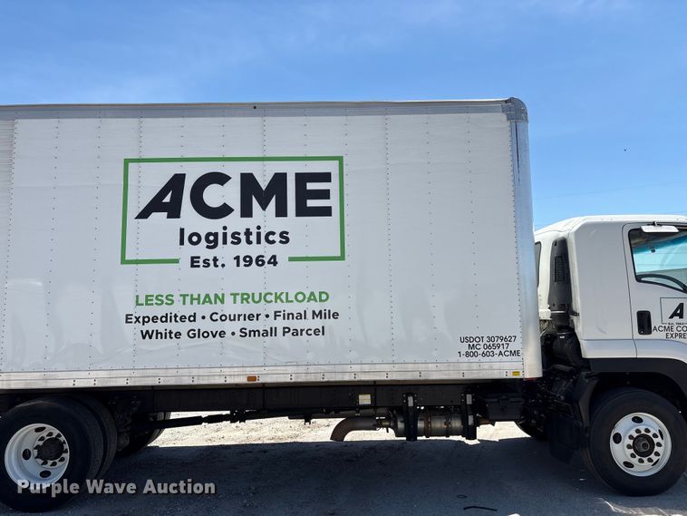 image for item EF1225 2022 Isuzu FTR box truck