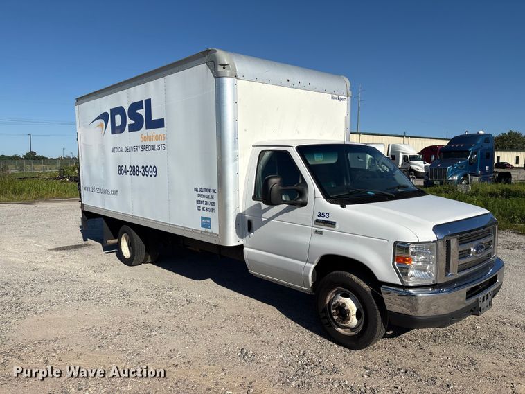 image for item EF1226 2019 Ford E350 box truck