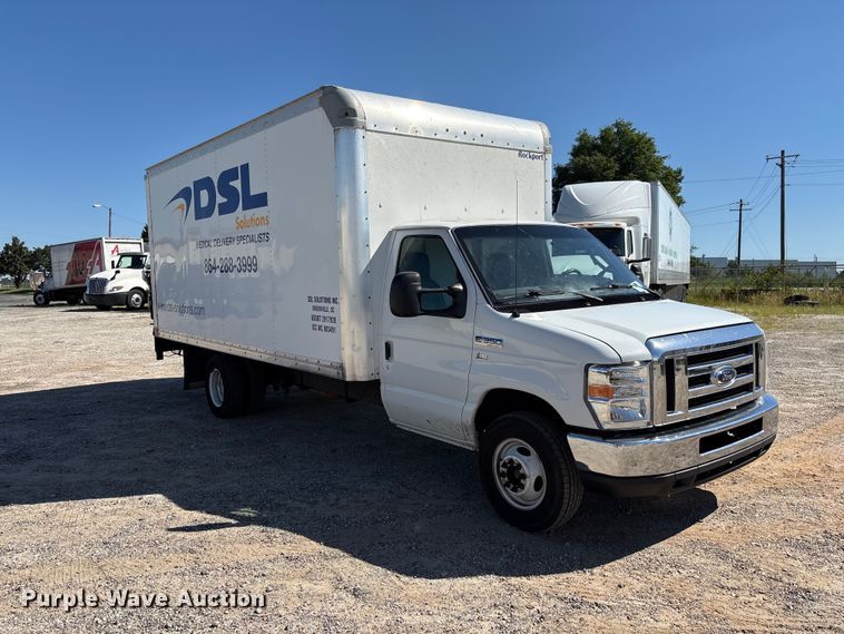 image for item EF1228 2019 Ford E350 box truck