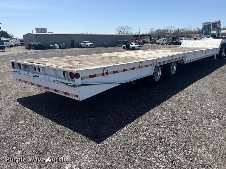 image for item EG8891 2002 Load King  lowboy equipment trailer
