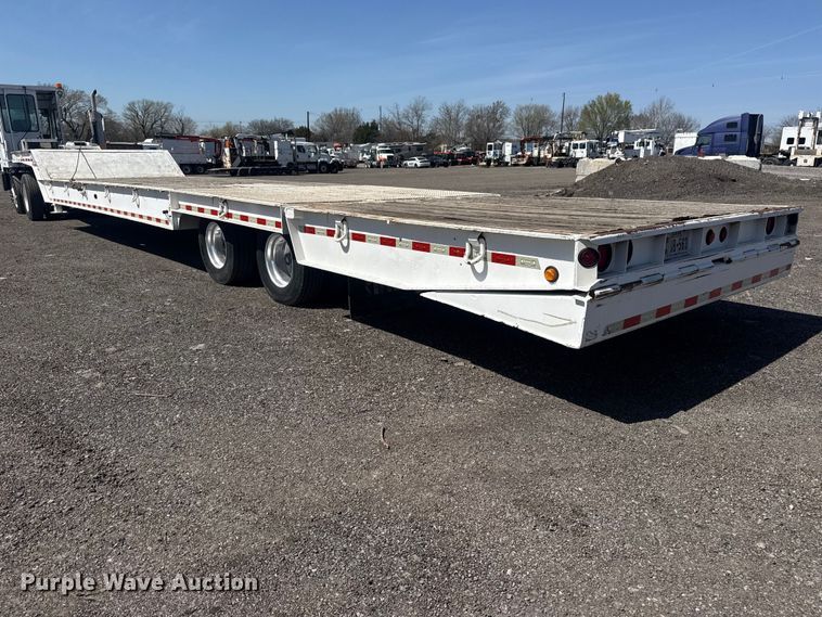 image for item EG8891 2002 Load King  lowboy equipment trailer