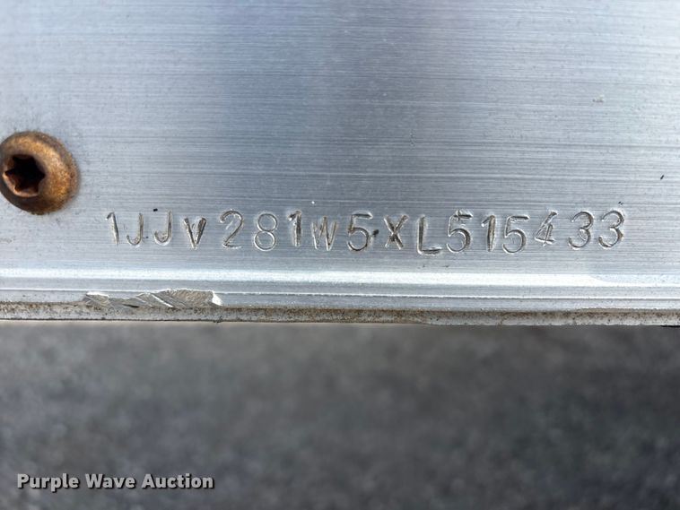 image for item EG9060 1999 Wabash dry van trailer