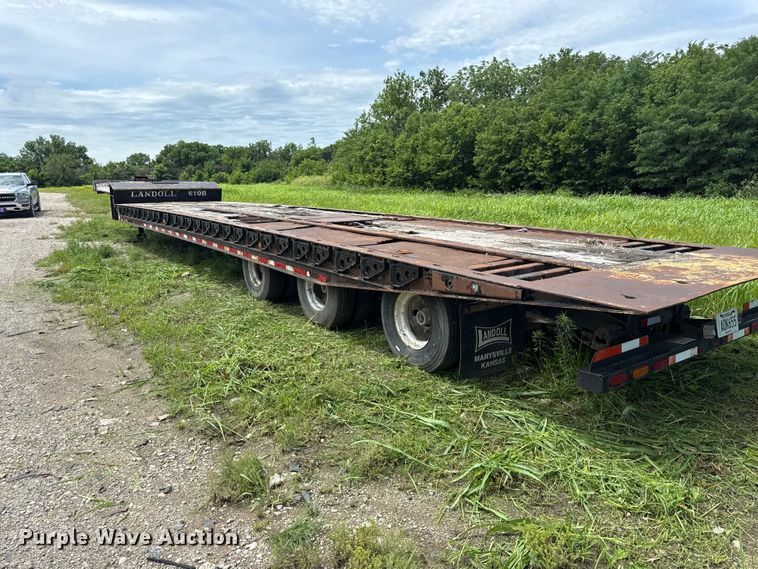 image for item EN0429 2005 Landoll 610B tilt deck equipment trailer
