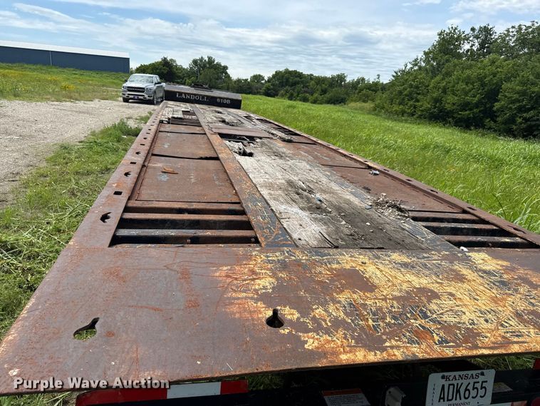 image for item EN0429 2005 Landoll 610B tilt deck equipment trailer